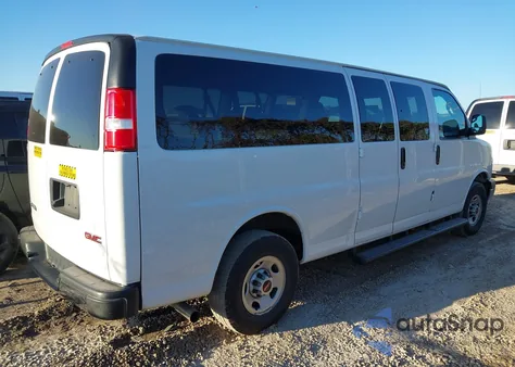 2023 GMC Savana Passenger Rwd 3500 Extended Wheelbase Ls from USA, damaged, VIN 1GJZ7NFP0P1101492